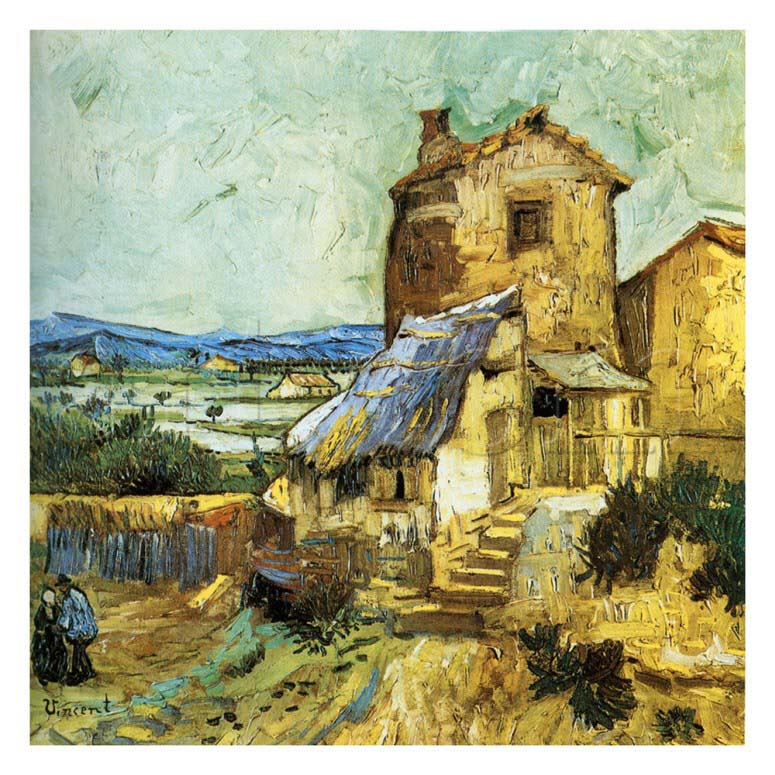 Le Vieux Moulin - Van Gogh Painting On Canvas